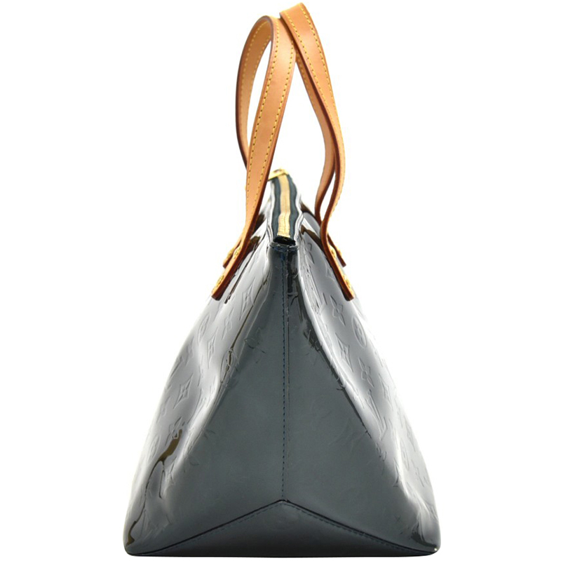 

Louis Vuitton Dark Green Vernis Leather Bellevue PM Bag