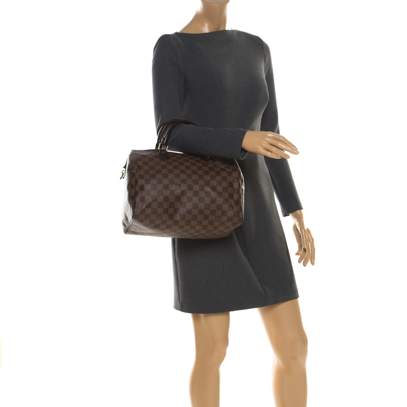 

Louis Vuitton Damier Ebene Canvas Speedy 30, Brown