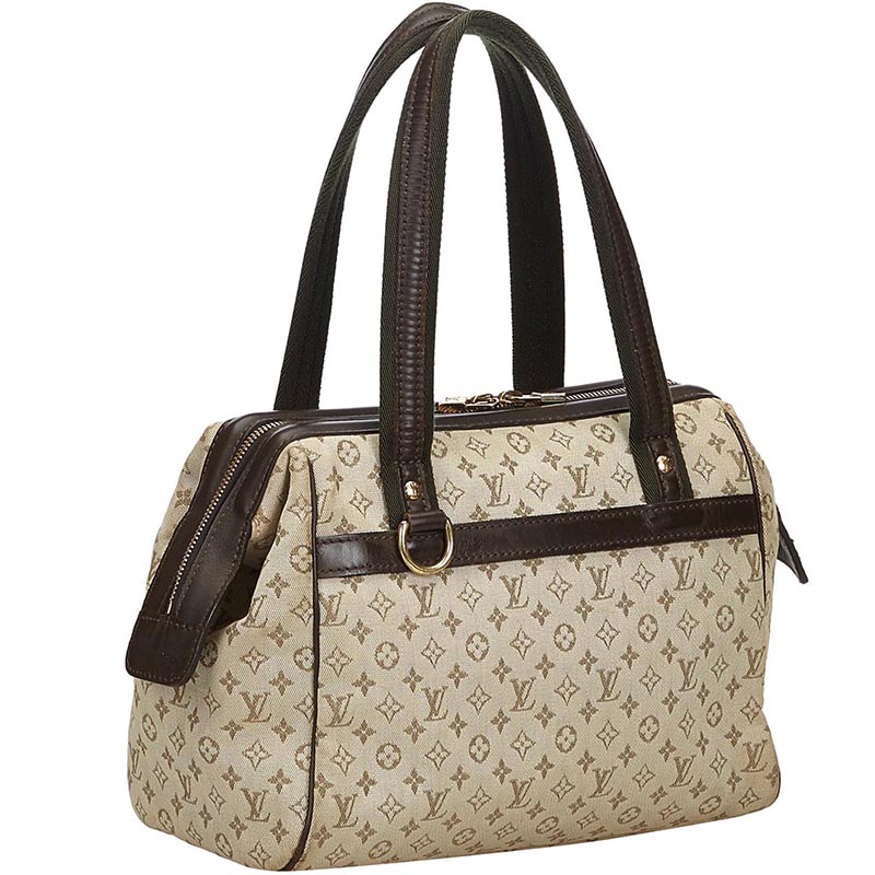 

Louis Vuitton Brown/Khaki Monogram Mini Lin Josephine PM Bag