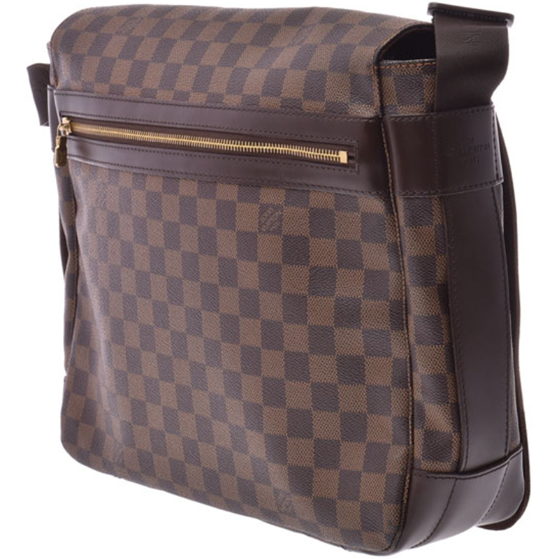 

Louis Vuitton Damier Ebene Canvas Bastille Messenger Bag, Brown