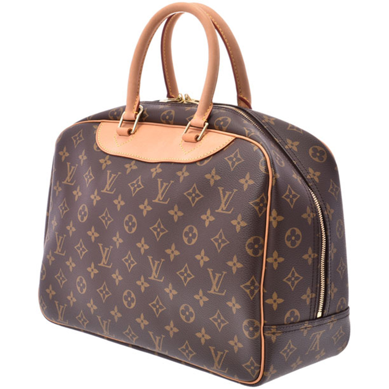 

Louis Vuitton Monogram Canvas Deauville Bag, Brown