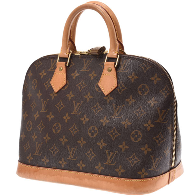 

Louis Vuitton Monogram Canvas Alma PM Bag, Brown
