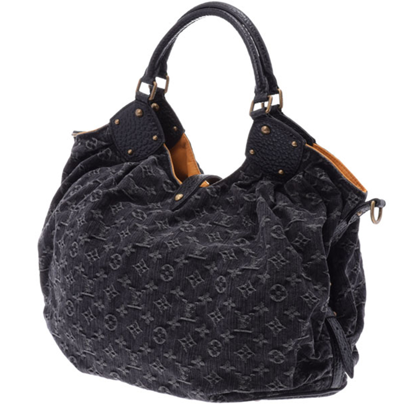 

Louis Vuitton Black Monogram Denim  Bag