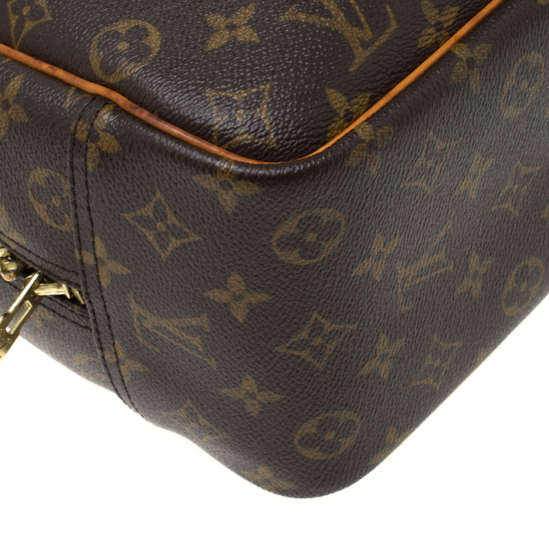 Deauville cloth 48h bag Louis Vuitton Brown in Cloth - 33898965