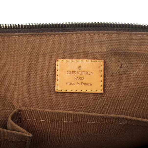Louis Vuitton Popincourt NM Handbag Monogram Canvas PM Brown 22175424