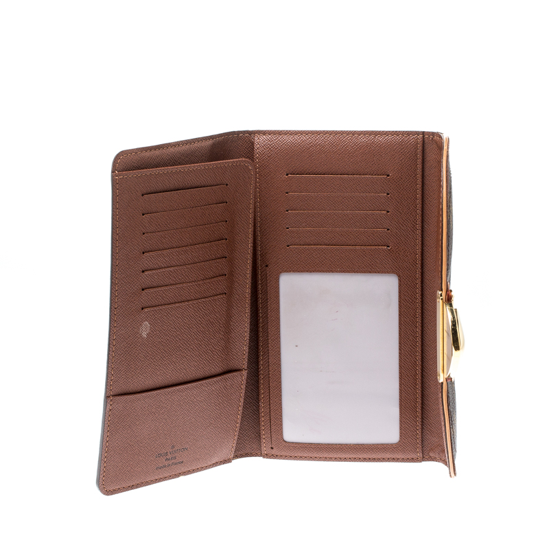 

Louis Vuitton Monogram Canvas Eugenie Wallet, Brown