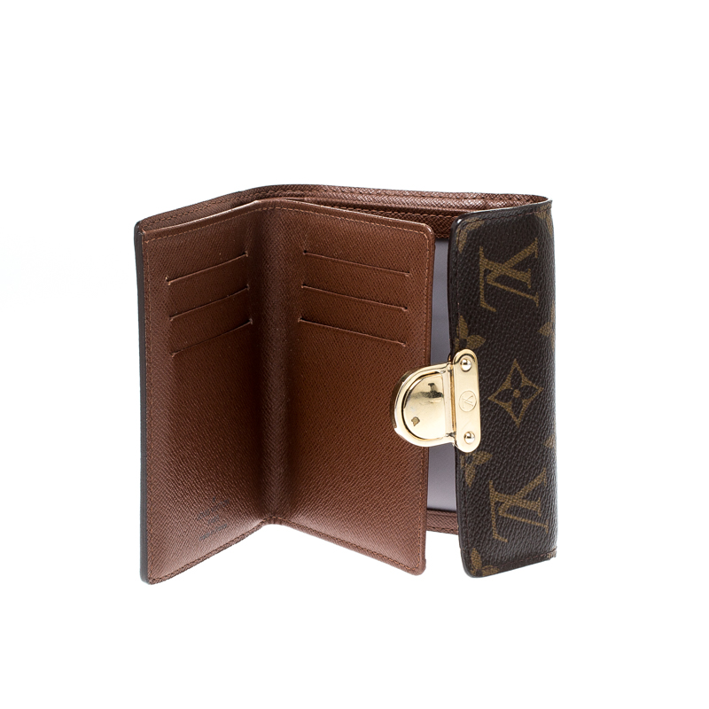 

Louis Vuitton Monogram Canvas Koala Wallet, Brown