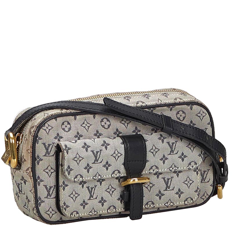 

Louis Vuitton Gray Monogram Mini Lin Juliette Bag, Grey