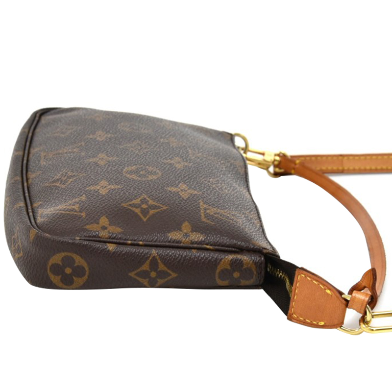 

Louis Vuitton Monogram Canvas Pochette Accessoires Bag, Brown