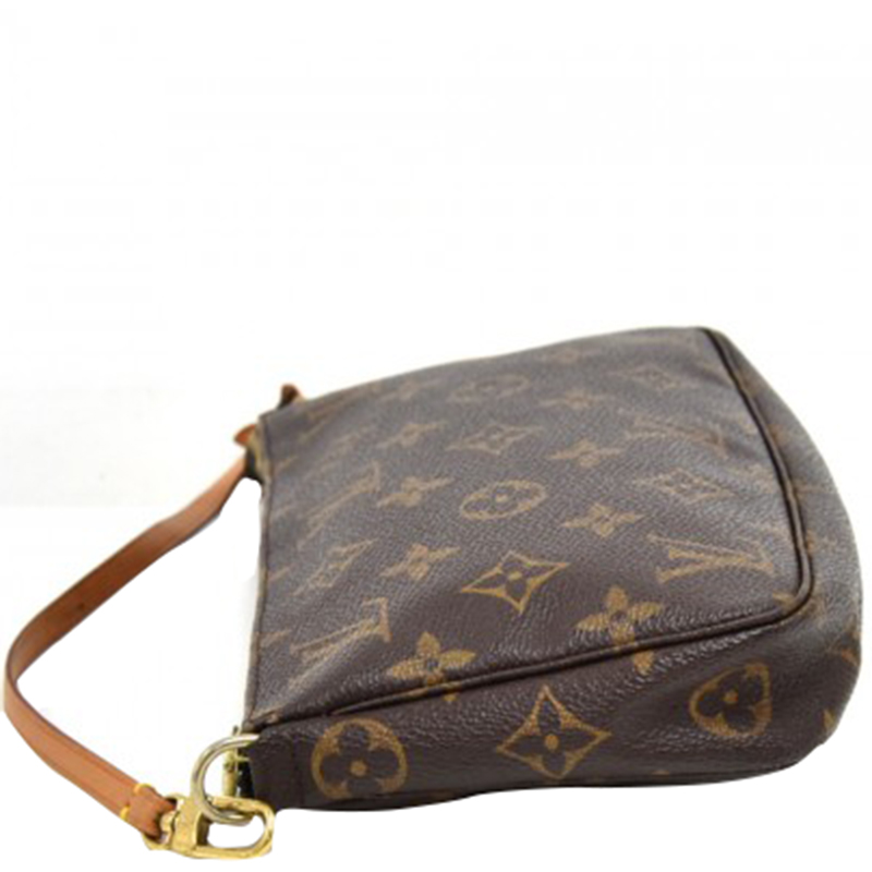 

Louis Vuitton Monogram Canvas Pochette Accessoires, Brown