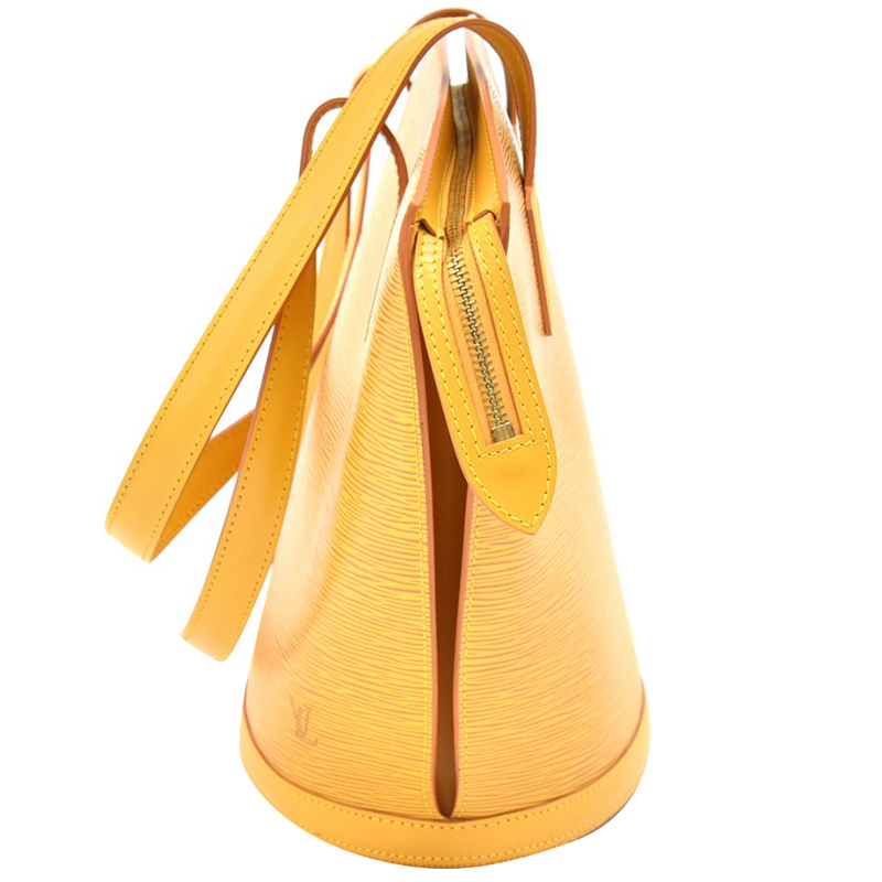

Louis Vuitton Yellow Epi Leather Saint Jacques GM Bag