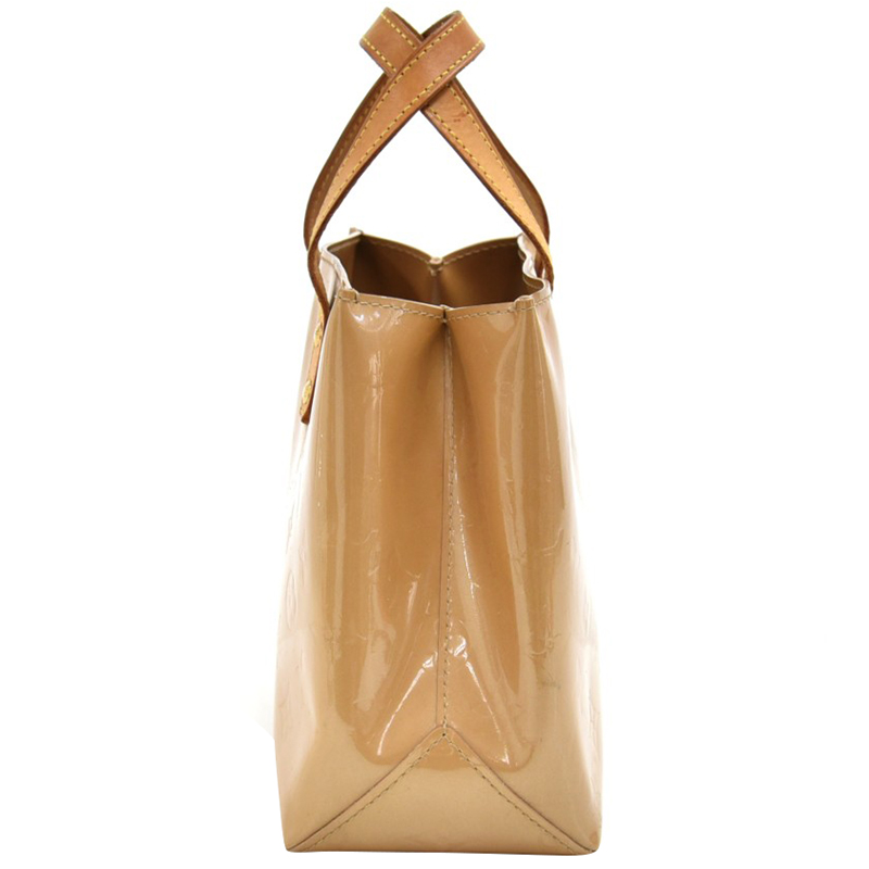 

Louis Vuitton Beige Noisette Vernis Leather PM Bag