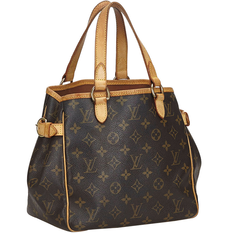 

Louis Vuitton Monogram Canvas Batignolles Vertical Bag, Brown