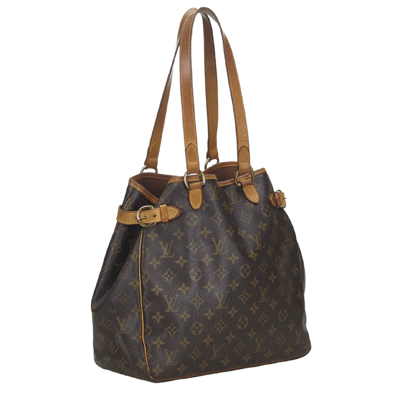 

Louis Vuitton Monogram Canvas Batignolles Vertical Bag, Brown