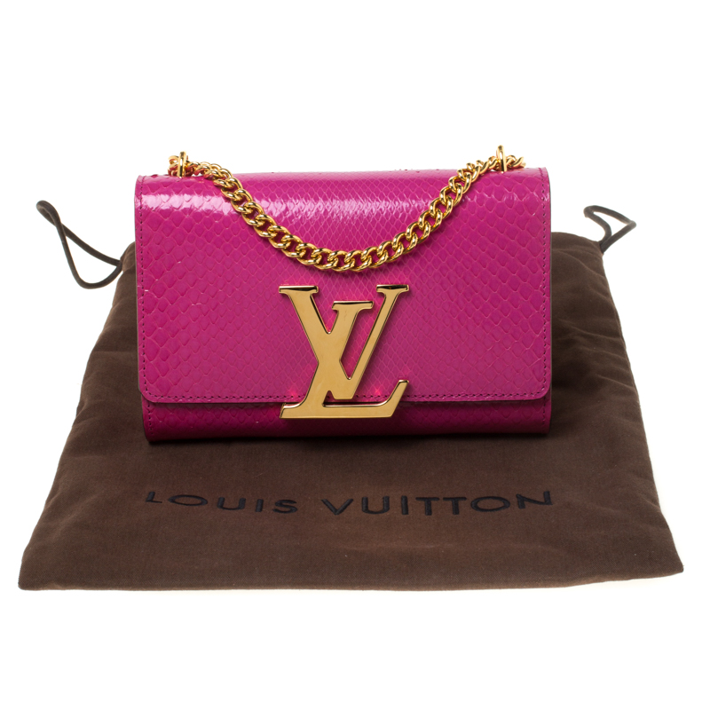 Louis Vuitton Louise Chain PM - Pink Crossbody Bags, Handbags - LOU549842