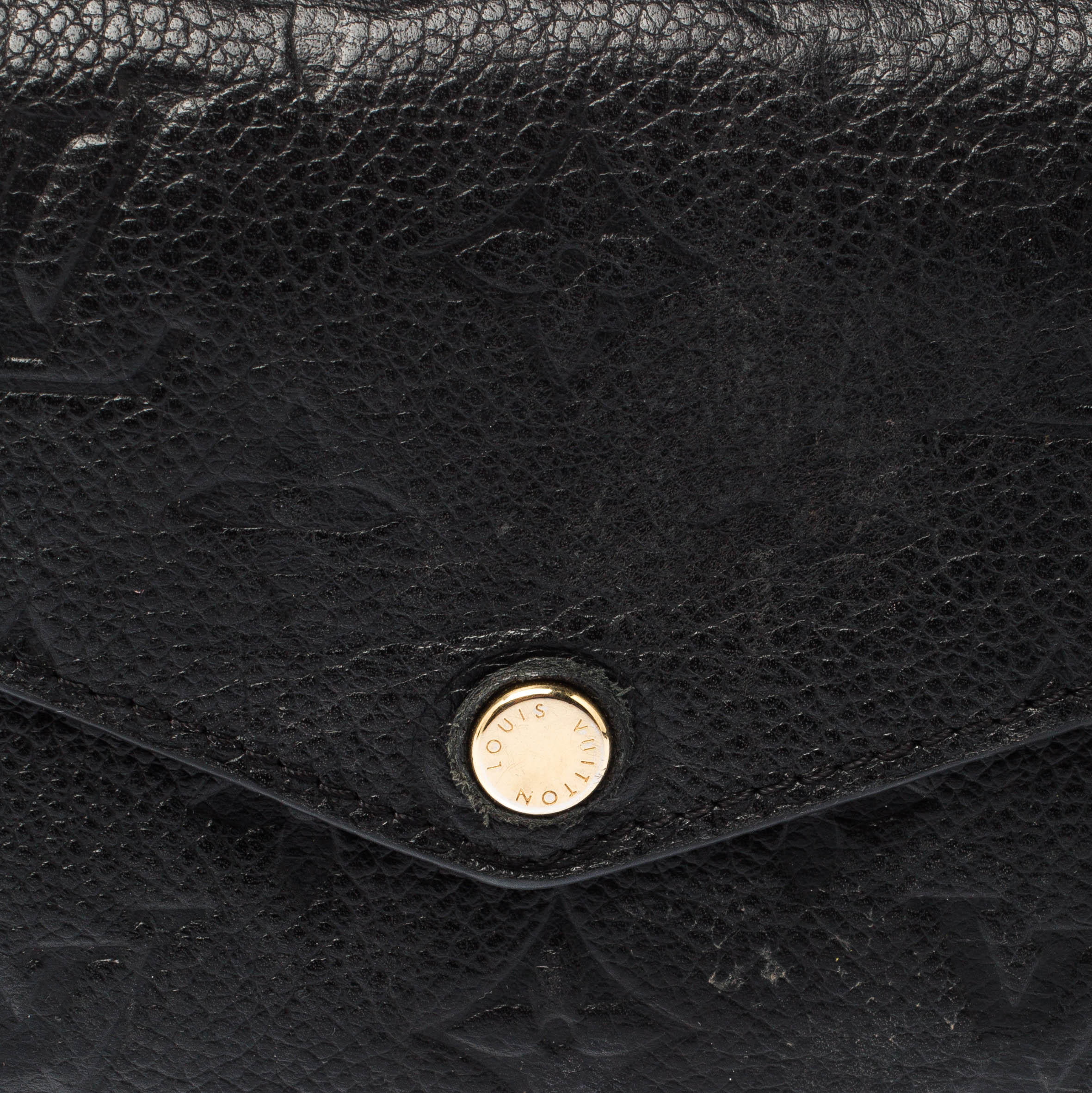 Louis Vuitton Zoe Compact Wallet Black Monogram Empreinte – ＬＯＶＥＬＯＴＳＬＵＸＵＲＹ