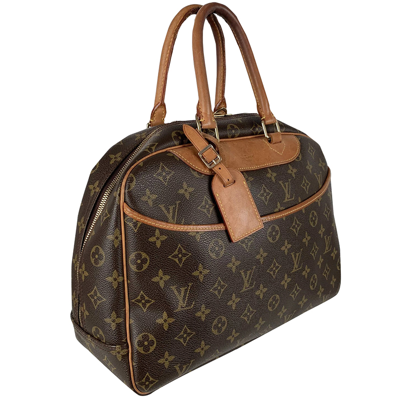 

Louis Vuitton Brown Monogram Canvas Deauville Bag