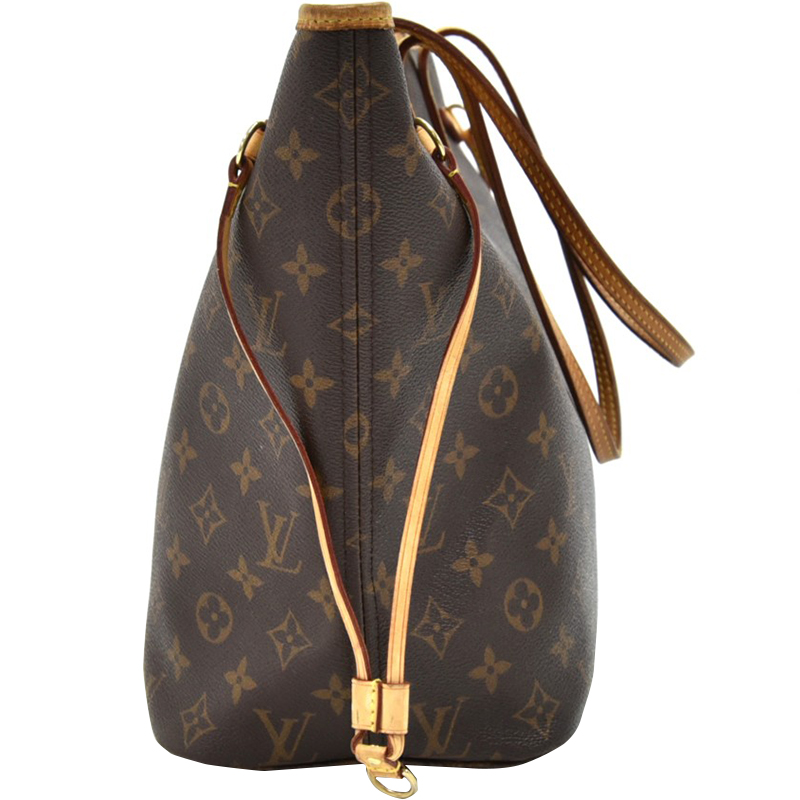 

Louis Vuitton Monogram Canvas Neverfull MM Tote Bag, Brown
