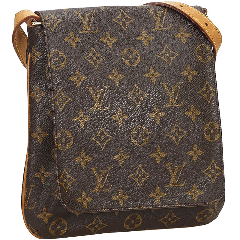 

Louis Vuitton Monogram Canvas Musette Salsa Short Strap, Brown