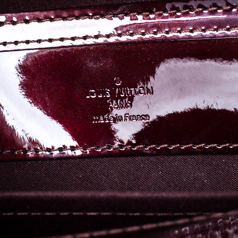 Louis Vuitton Amarante Monogram Vernis Virginia MM Bag Louis Vuitton
