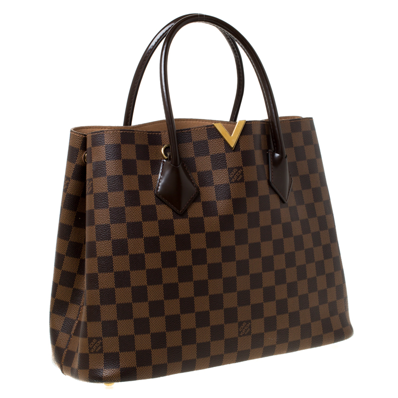 Louis Vuitton Kensington Damier Ebene 2018 Size 33.5x14.5x26.5cm with Bag,  Strap, Dustbag and Paperbag Harga 15.000.000 #lvkensington