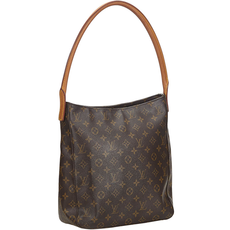 

Louis Vuitton Monogram Canvas Looping GM Bag, Brown