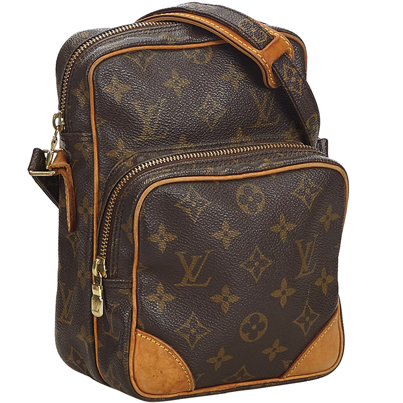 

Louis Vuitton Monogram Canvas Amazone Camera Case Bag, Brown