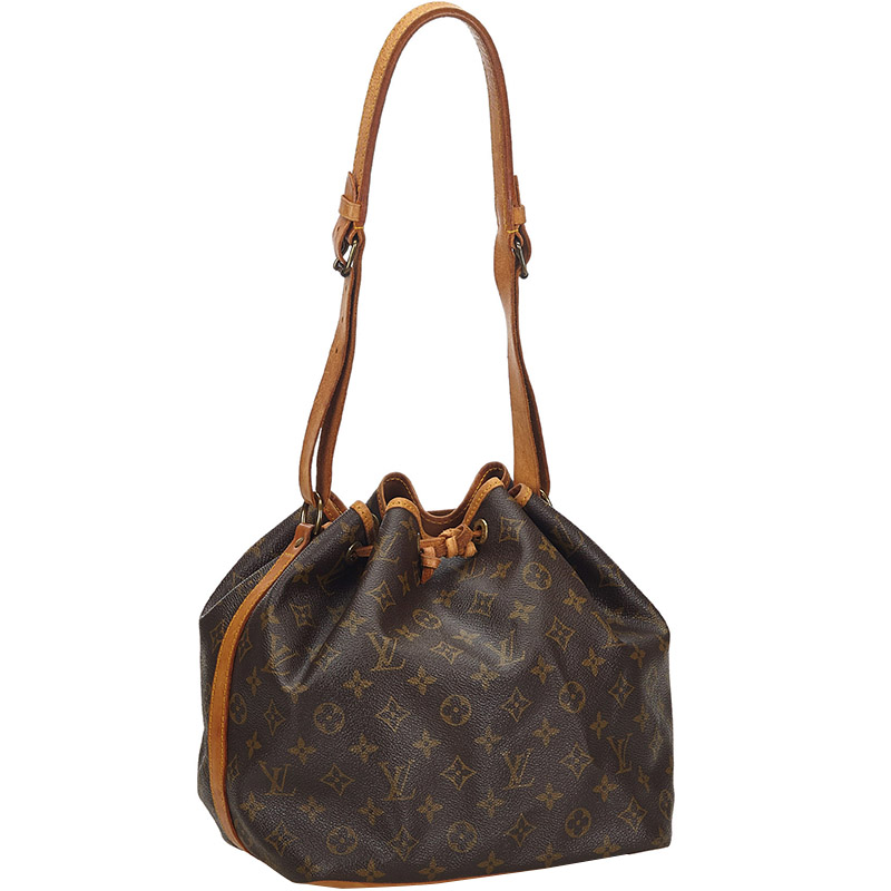 

Louis Vuitton Monogram Canvas Petit Noe Bag, Brown