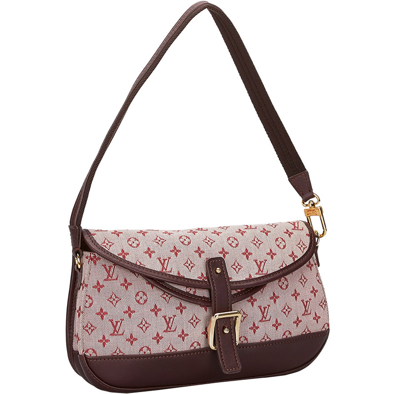 

Louis Vuitton Red Monogram Canvas Mini Lin Marjorie Shoulder Bag, Brown