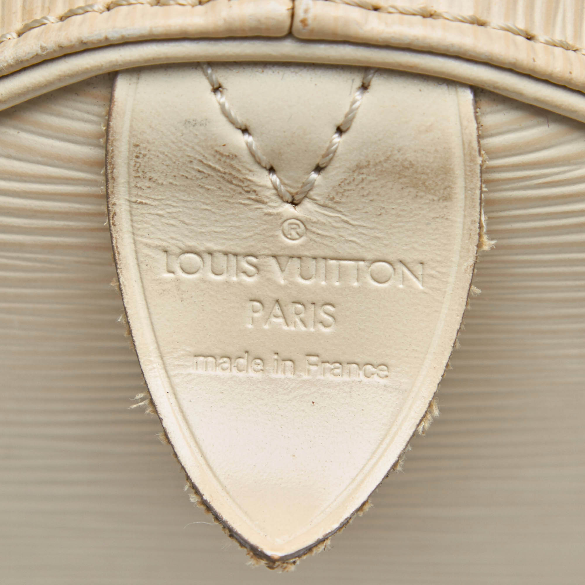 Speedy leather handbag Louis Vuitton Beige in Leather - 34654526