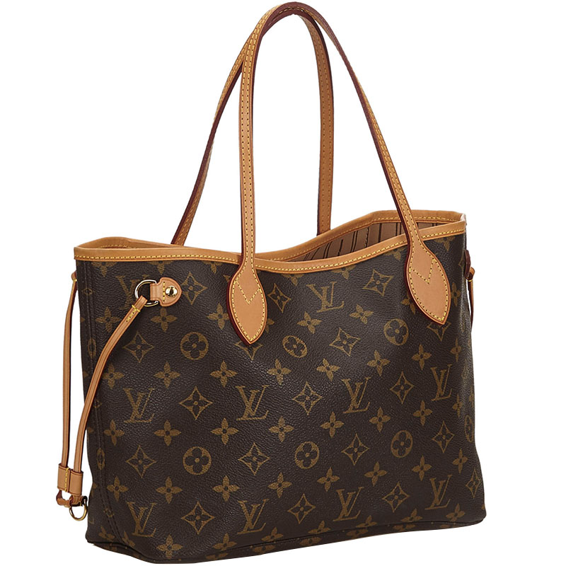 

Louis Vuitton Monogram Canvas Neverfull PM Tote Bag, Brown