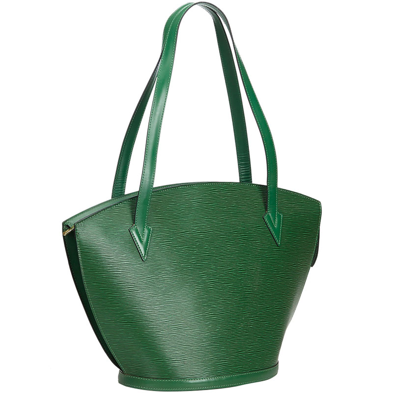 

Louis Vuitton Green Epi Leather Saint Jacques GM Long Strap