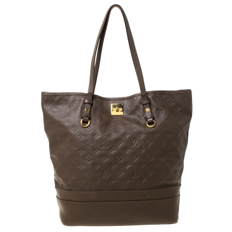 Louis Vuitton Citadine PM M40556 Monogram Empreinte Leather Tote