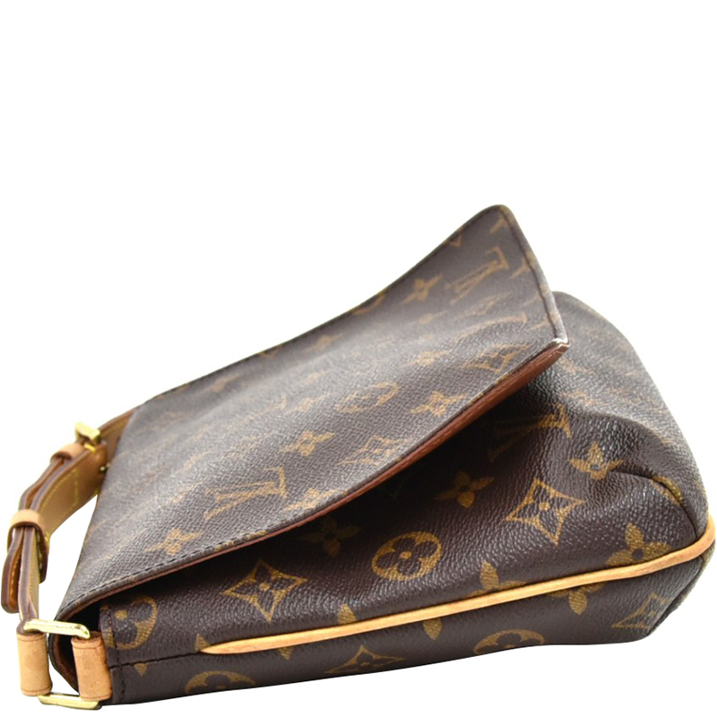 

Louis Vuitton Monogram Canvas Musette Tango Bag, Brown
