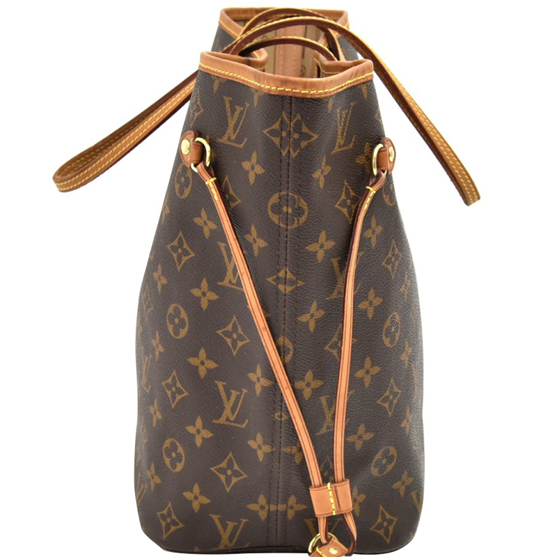 

Louis Vuitton Monogram Canvas Neverfull MM Bag, Brown