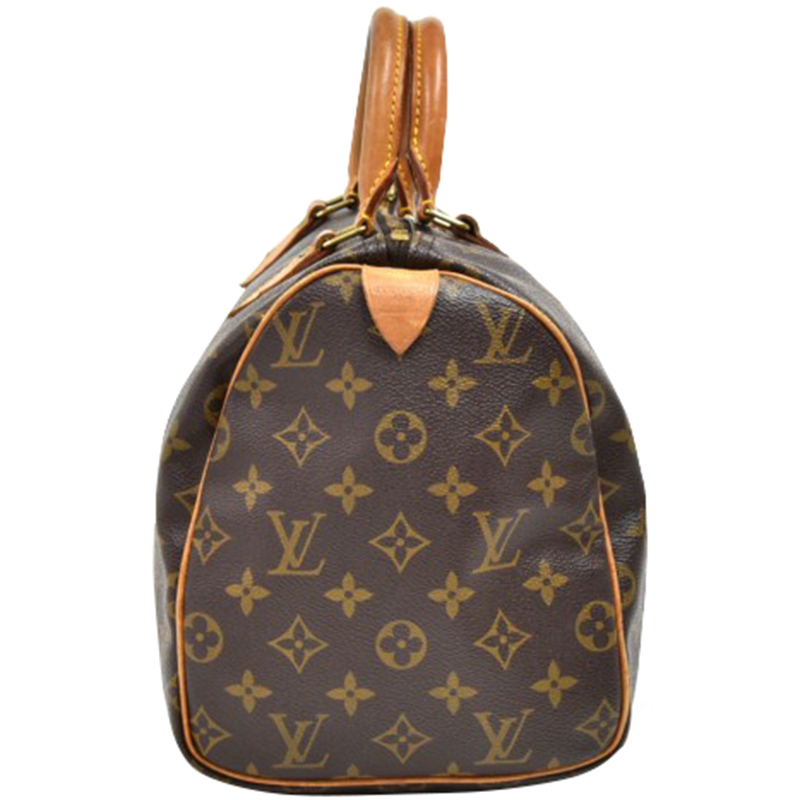 

Louis Vuitton Monogram Canvas Speedy 30 Bag, Brown