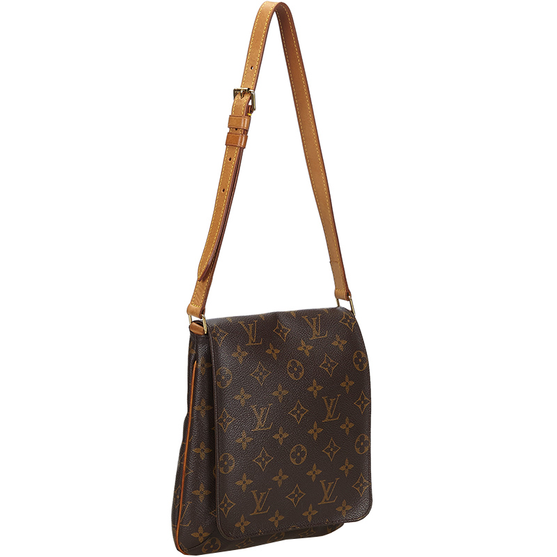 

Louis Vuitton Monogram Canvas Musette Salsa Short Strap, Brown