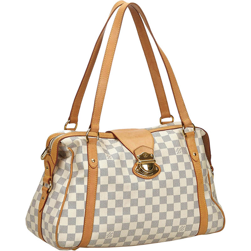 

Louis Vuitton Damier Azur Stresa PM Shoulder Bag, Blue