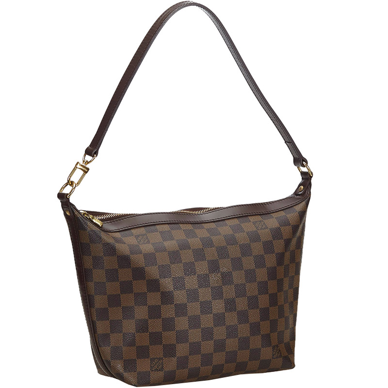 

Louis Vuitton Damier Ebene Canvas Illovo PM Bag, Brown