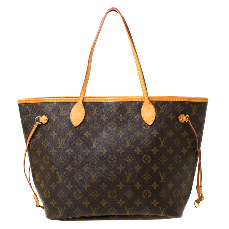 Louis Vuitton Monogram Canvas Neverfull MM Bag