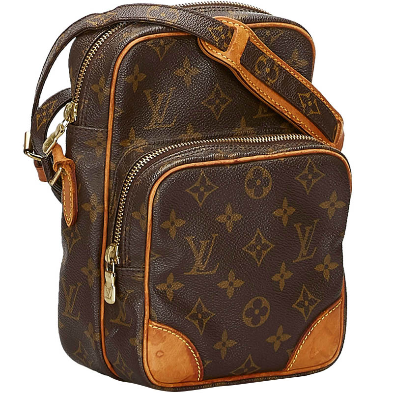 

Louis Vuitton Monogram Canvas Amazone Camera Case Bag, Brown