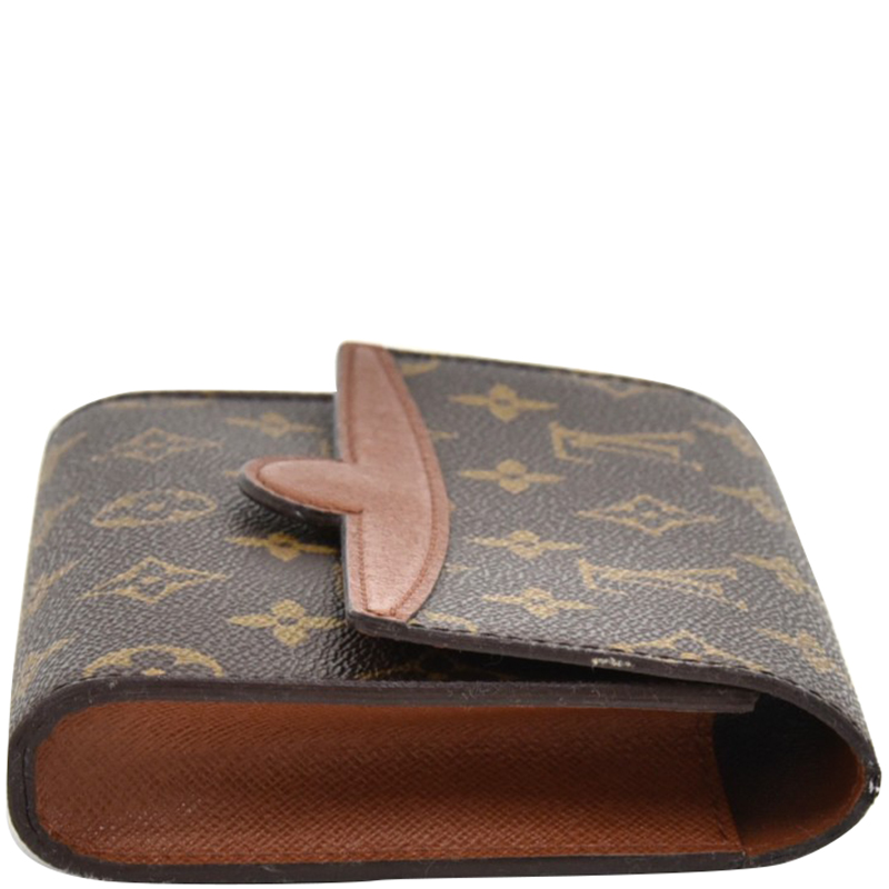 

Louis Vuitton Monogram Arche Pochette Clutch, Brown