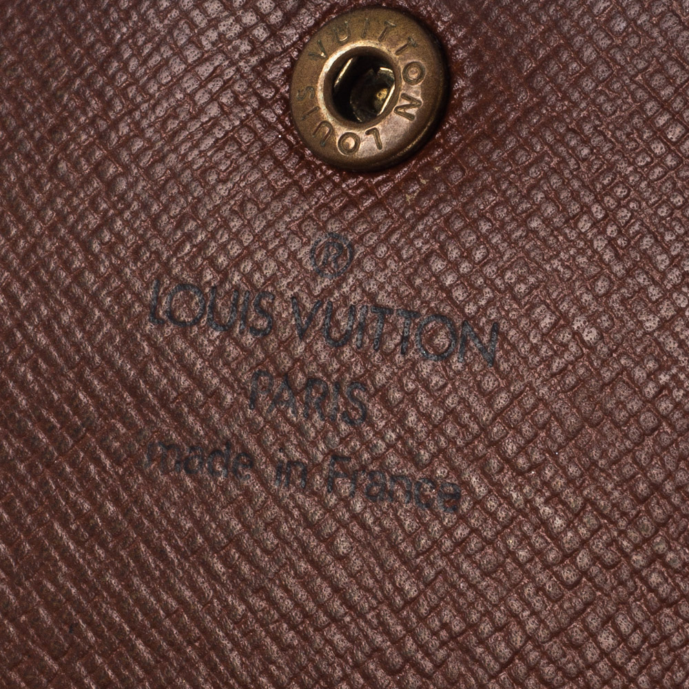 LOUIS VUITTON Émilie brown Monogram canvas wallet – Vintage Carwen