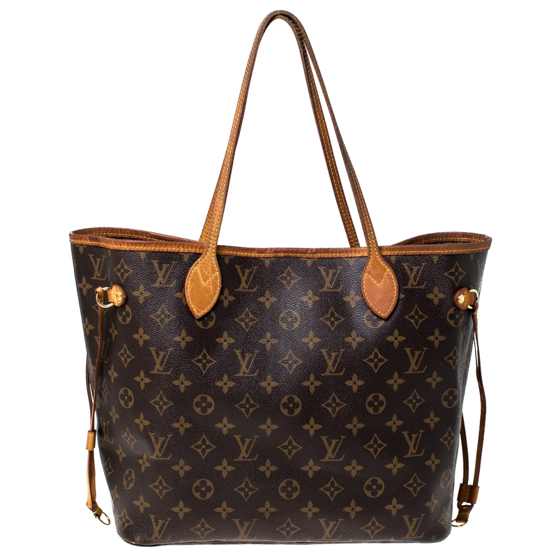 Louis Vuitton Monogram Canvas Neverfull MM Bag