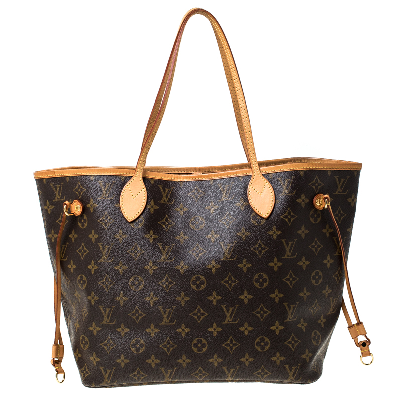 مملوكة مسبقًا حقيبة يد لوي فيتون نفرفول مونوغرامية MM