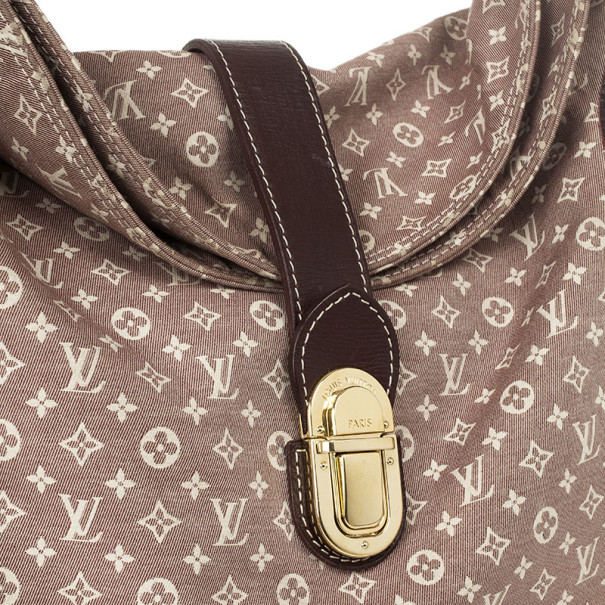 Louis Vuitton Sepia Monogram Mini Lin Idylle Bordeaux Neverfull MM Tote Bag  Leather ref.297541 - Joli Closet
