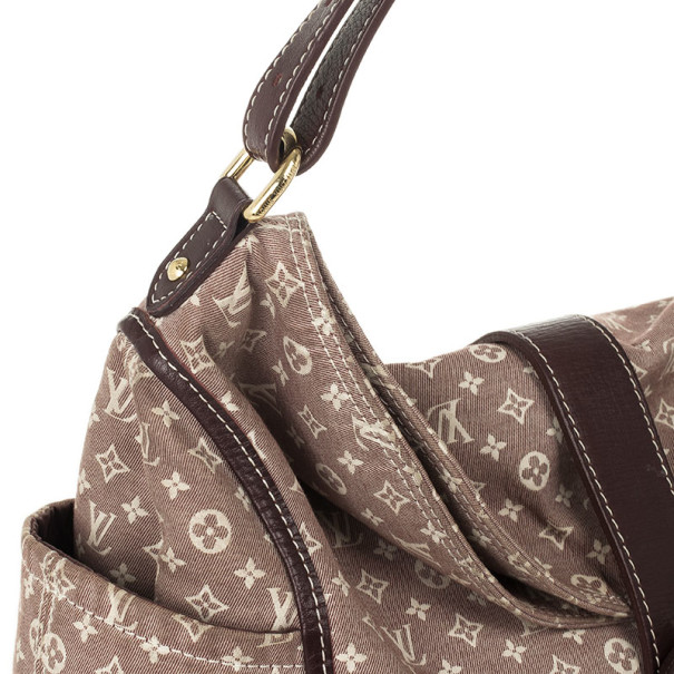 Louis Vuitton Monogram Mini Lin Idylle Epopèe - Burgundy Luggage