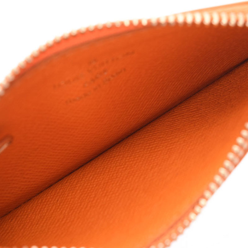 

Louis Vuitton Orange Epi Leather Pochette