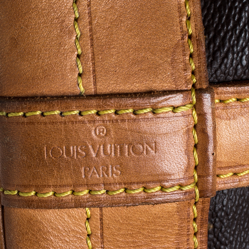 Authentic Louis Vuitton Monogram Noe Shoulder Drawstring Bag M42224 LV  9347F