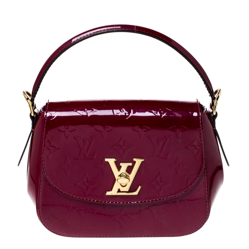 Louis Vuitton Rouge Fauviste Monogram Vernis Pasadena Bag